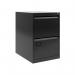 Bisley Volume Filer - 2 Drawer Foolscap Filing Cabinet in Black AOC2-av1