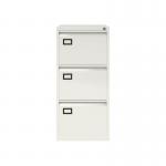 Bisley Volume Filer - 3 Drawer Foolscap Filing Cabinet in Chalk AOC3-ab9