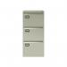 Bisley Volume Filer - 3 Drawer Foolscap Filing Cabinet in Goose Grey AOC3-av4