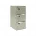 Bisley Volume Filer - 3 Drawer Foolscap Filing Cabinet in Goose Grey AOC3-av4