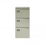 Bisley Volume Filer - 3 Drawer Foolscap Filing Cabinet in Goose Grey AOC3-av4