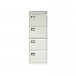 Bisley Volume Filer - 4 Drawer Foolscap Filing Cabinet in Chalk AOC4-ab9