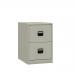 Bisley Contract Filer - 2 Drawer Foolscap Filing Cabinet in Goose Grey CC2H1A-av4