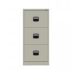 Bisley Contract Filer - 3 Drawer Foolscap Filing Cabinet in Goose Grey CC3H1A-av4