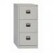 Bisley Contract Filer - 3 Drawer Foolscap Filing Cabinet in Goose Grey CC3H1A-av4