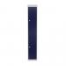 Bisley CLK 2 Door Locker with 1 x Fixed Coat Hook Per Compartment in Light Grey/Oxford Blue CLK122-av7/ay7