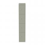 Bisley CLK 4 Door Locker in Goose Grey CLK184-av4