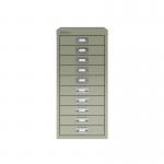 Bisley 29 Series Multidrawer with 10 Drawers in Goose Grey H2910NL-av4