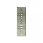 Bisley 39 Series Multidrawer with 15 Drawers in Goose Grey H3915NL-av4