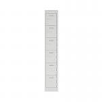 Bisley Primary 6 Door Locker 300mm Wide 300mm Deep in Light Grey PEDS1830306 av7