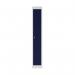 Bisley Primary 1 Door Locker 300mm Wide 450mm Deep in Light Grey/Oxford Blue PEDS1830451 av7ay7