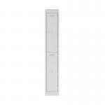 Bisley Primary 2 Door Locker 300mm Wide 450mm Deep in Light Grey PEDS1830452 av7