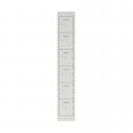 Bisley Primary 6 Door Locker 300mm Wide 450mm Deep in Light Grey PEDS1830456 av7