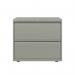 Bisley Essentials Sider Filer 800mm Wide with 2 Drawers in Goose Grey YESF0807-av4