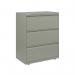 Bisley Essentials Sider Filer 800mm Wide with 3 Drawers in Goose Grey YESF0810-av4