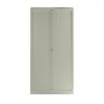 Bisley Essentials Tambour 1000mm Wide, 1570mm High in Goose Grey with Light Grey Shutter YETB1015.1-av4