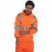 Beeswift Quarter Zipped Hi Vis Sweatshirt Orange XL BSZSSENORXL BSW00216