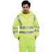 Beeswift Quarter Zipped Hi Vis Sweatshirt SYellow S BSZSSENSYS BSW00219