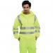 Beeswift Quarter Zipped Hi Vis Sweatshirt SYellow M BSZSSENSYM BSW00220