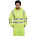 Beeswift Quarter Zipped Hi Vis Sweatshirt SYellow 2XL BSZSSENSY2XL BSW00223
