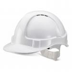 Economy Vented Safety Helmet White One Size BSW00268