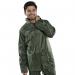 Beeswift Nylon B-Dri Weather Proof Jacket Olive Green L BSW00393