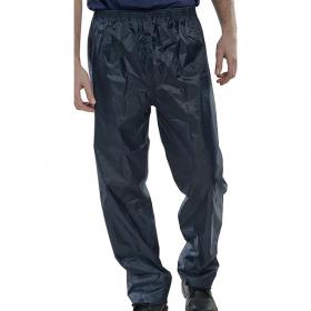 Beeswift Nylon B-Dri Trousers Navy Blue L NBDTNL BSW00405