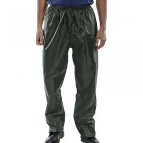 Beeswift Nylon B-Dri Trousers Olive Green M NBDTOM BSW00412