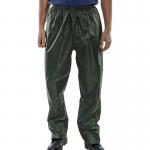 Beeswift Nylon B-Dri Trousers Olive Green S BSW00413