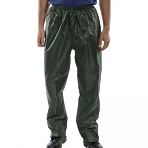 Beeswift Nylon B-Dri Trousers Olive Green 3XL NBDTO3XL BSW00417