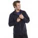 Beeswift Standard Full Zip Fleece Jacket Navy Blue Size Large BSW00470