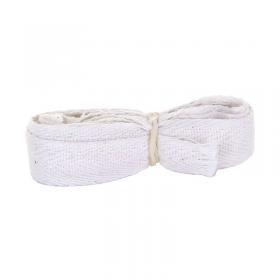 Beeswift Apron Cotton Ties 12mmx2m White AT BSW00713