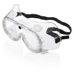 Beeswift Chemical Goggles with Elastic Strap Clear/Black BSW00822