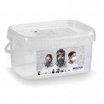 Moldex 7995 Half Mask Storage Box Clear BSW00983