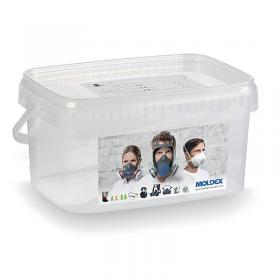 Moldex 7995 Half Mask Storage Box Clear BSW00983