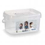 Moldex 7995 Half Mask Storage Box Clear M7995 BSW00983