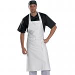 Beeswift Chefs Bib Apron White 34x40 CCCBAW34X40 BSW01005