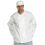 Beeswift Chefs Long Sleeve Jacket Stud Fastening White XS BSW01083