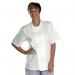 Beeswift Chefs Short Sleeve Jacket with Stud Fastening White XL BSW01094