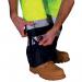 Beeswift Belfry Hi Vis Trousers Saturn Yellow/Navy Blue M BSW01113