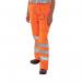 Beeswift Birkdale High Visibility Breathable Trousers Orange Large BSW01121