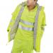Beeswift MicroflexFire Retardant Anti-Static Padded Jacket Saturn Yellow S CFRLR3456SYS BSW01225