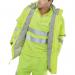 Beeswift MicroflexFire Retardant Anti-Static Padded Jacket Saturn Yellow 2XL CFRLR3456SY2XL BSW01229