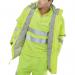 Beeswift MicroflexFire Retardant Anti-Static Padded Jacket Saturn Yellow 4XL CFRLR3456SY4XL BSW01231