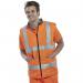 Beeswift High Visibility Reversible Bodywarmer OrangeGrey 3XL BWENGOR3XL BSW01297