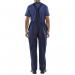 Beeswift Bib and Braces Cotton Drill Navy Blue 36 CDBBN36 BSW01398