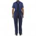 Beeswift Bib and Braces Cotton Drill Navy Blue 40 CDBBN40 BSW01400