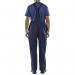 Beeswift Bib and Braces Cotton Drill Navy Blue 46 CDBBN46 BSW01403