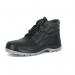 Beeswift Click Chukka 4 D-Ring Dual Density PU Scuff Capped Black Boot 1 Pair Black 08 BSW01500