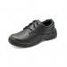 Beeswift Click Smooth Leather Lace Up S1 Safety Shoe 1Pr Black 9 CDDSTS09 BSW01508